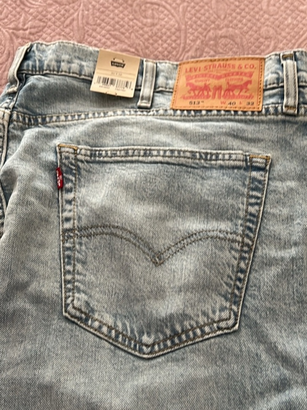 Levi's Light Blue Straight Jeans